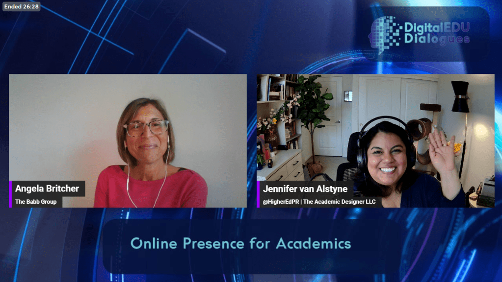 Angela Britcher and Jennifer van Alstyne on the DigitalEDU Dialogues Podcast
